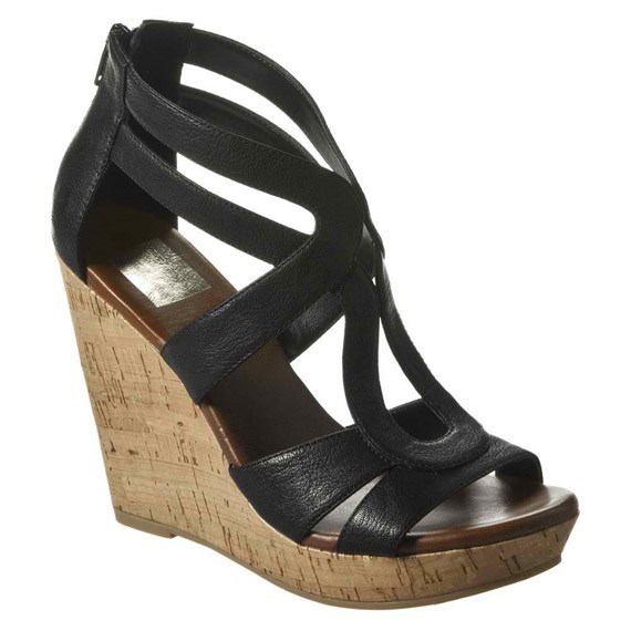 dolce vita cork wedge sandals