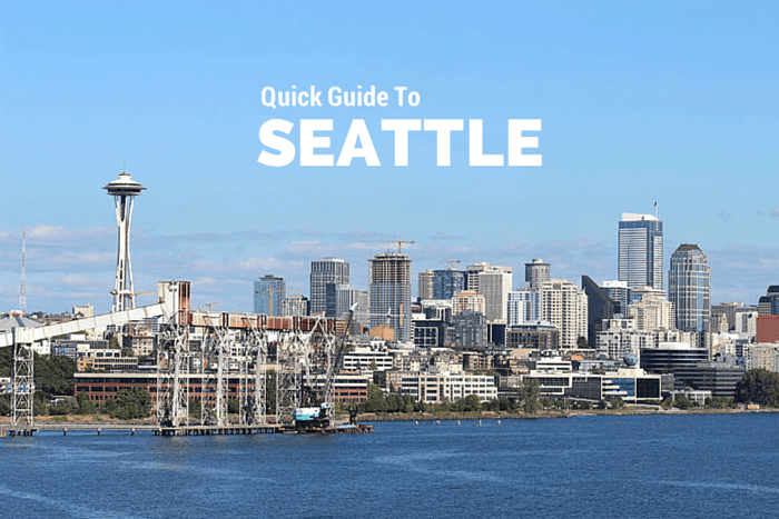 what to do in Seattle Washington