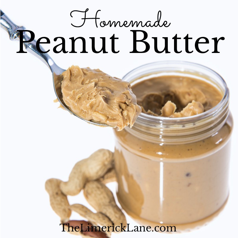 How to make homemade peanut butter.