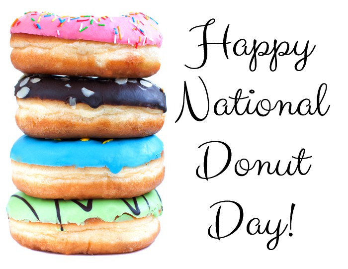 Where to get free donuts on National Doughnut Day.